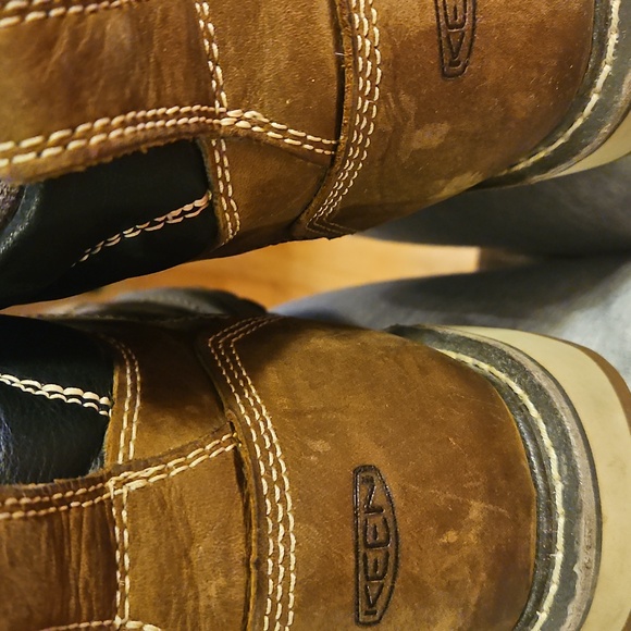 Keen Men's Dark Brown Leather Boots - Picture 7 of 7